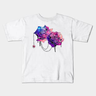 Galaxy Rose Kids T-Shirt